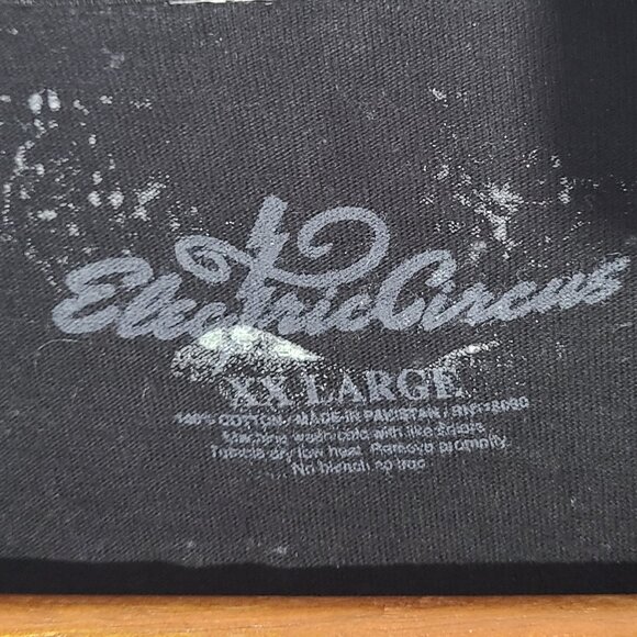 Avenged Sevenfold Electric Circus Black AOP 2XL T-Shirt Metal AX7 - Picture 3 of 5